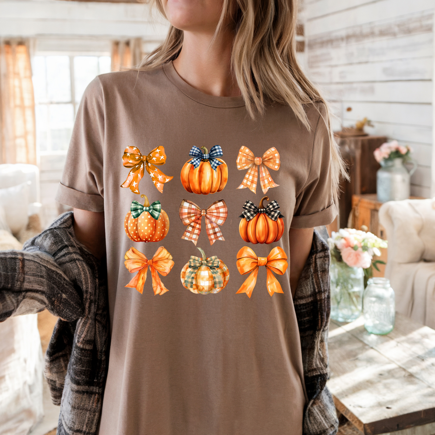 Fall Pumpkin Comfort Colors T-shirt
