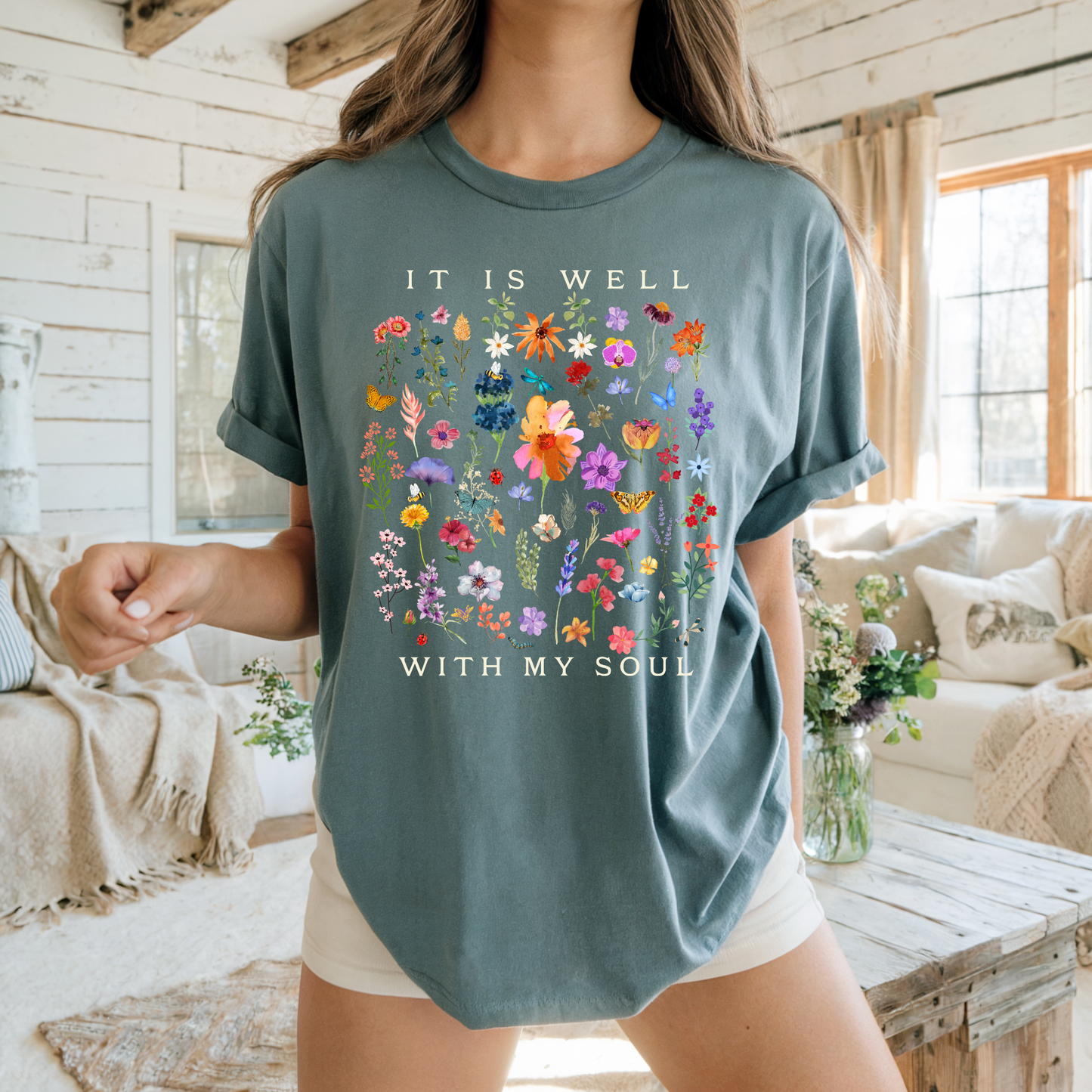It Is Well With My Soul Comfort Colors T-Shirt