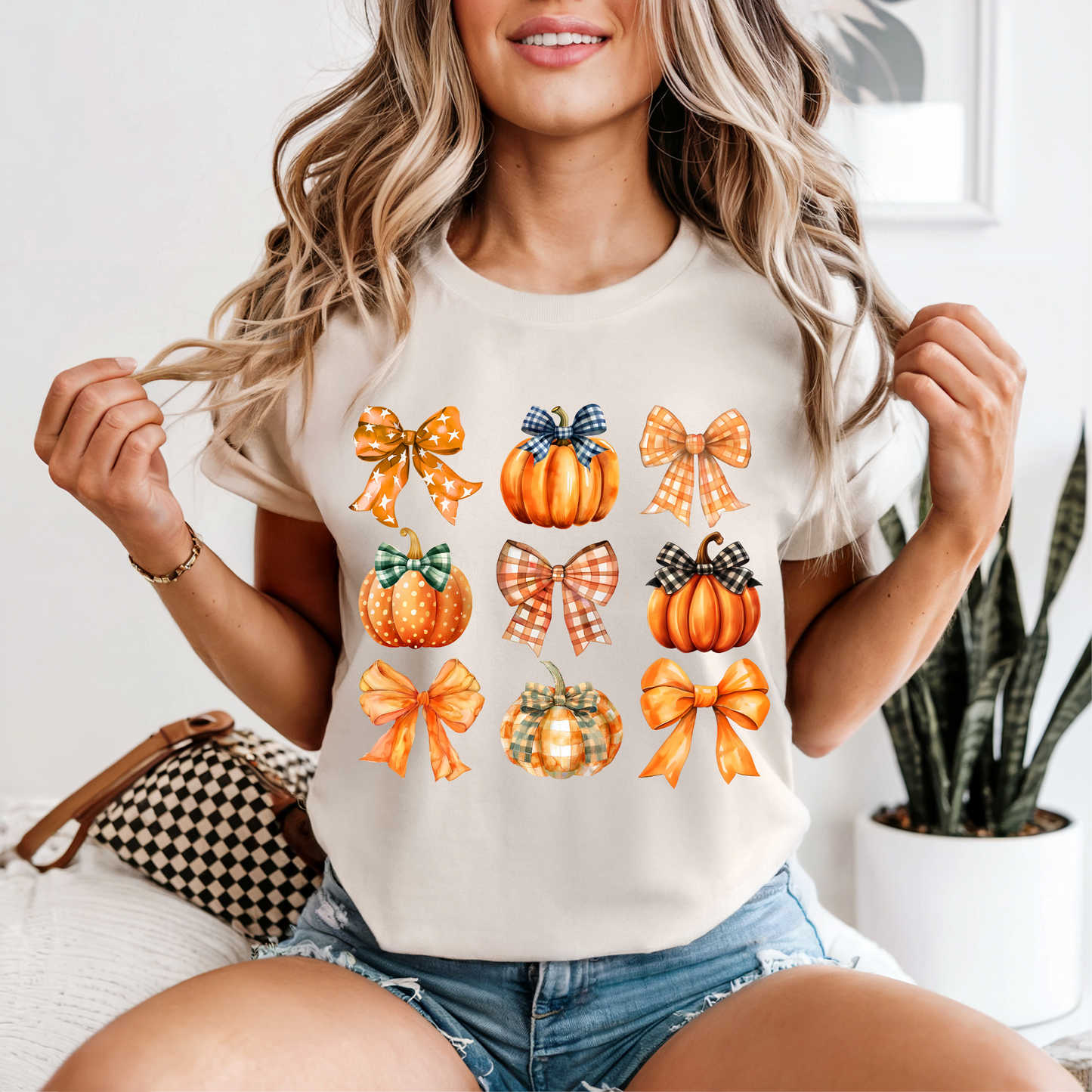 Fall Pumpkin Comfort Colors T-shirt