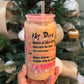 Pink Grinchmas glass Can