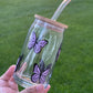 Butterfly Glass can