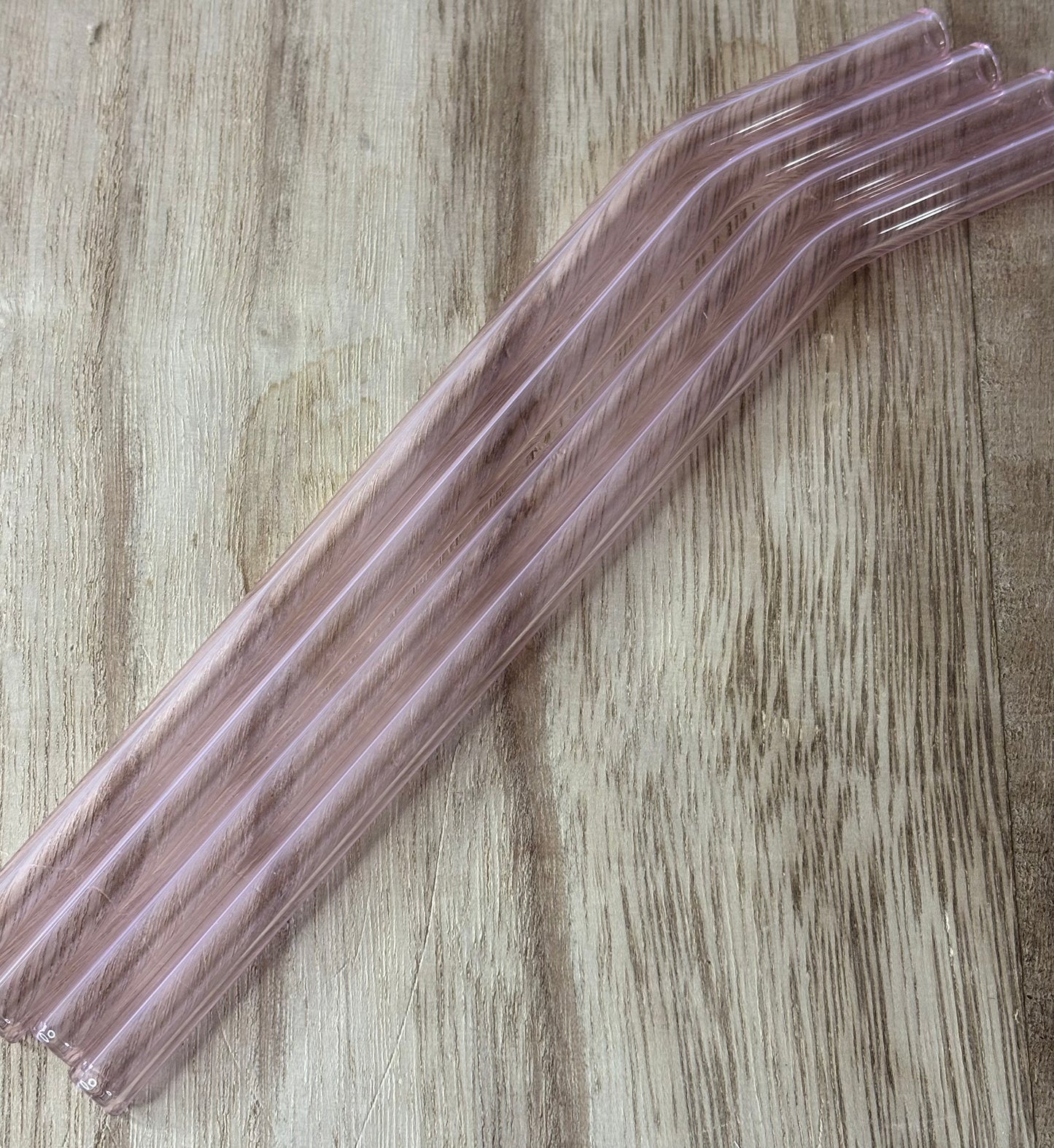 Pink Glass Straw