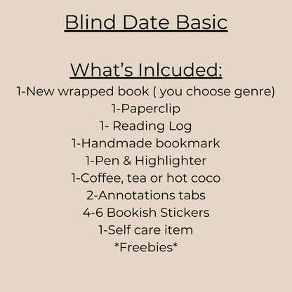 Pink Coquette Blind Date with a Book