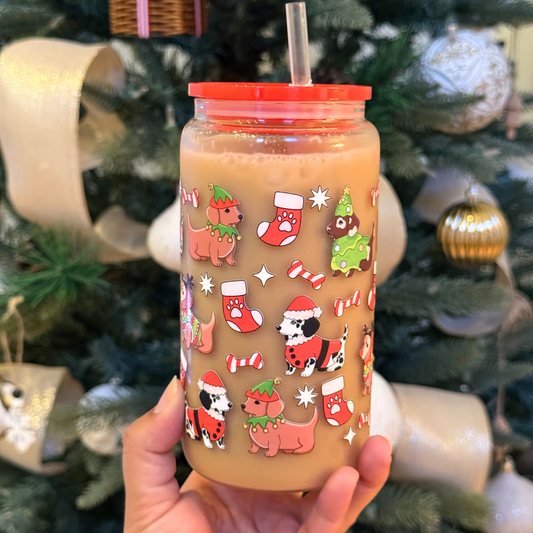 Festive Glass Cup