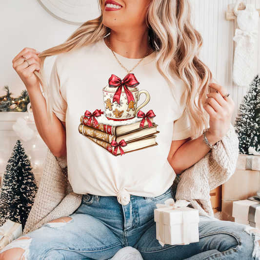 Booked Christmas T-Shirt