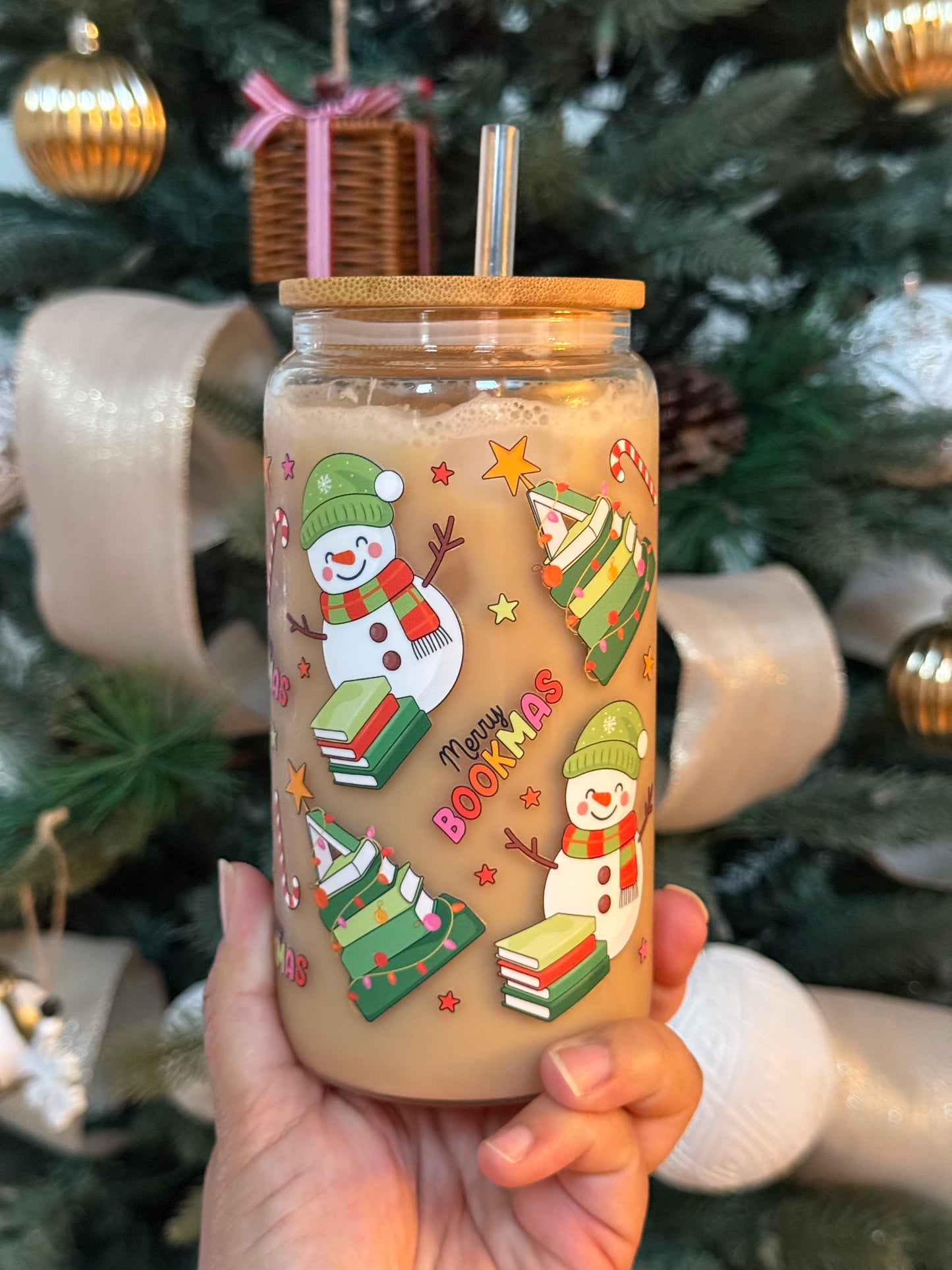 Bookmas Glass Can