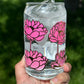 Floral Color Changing Glass Cup