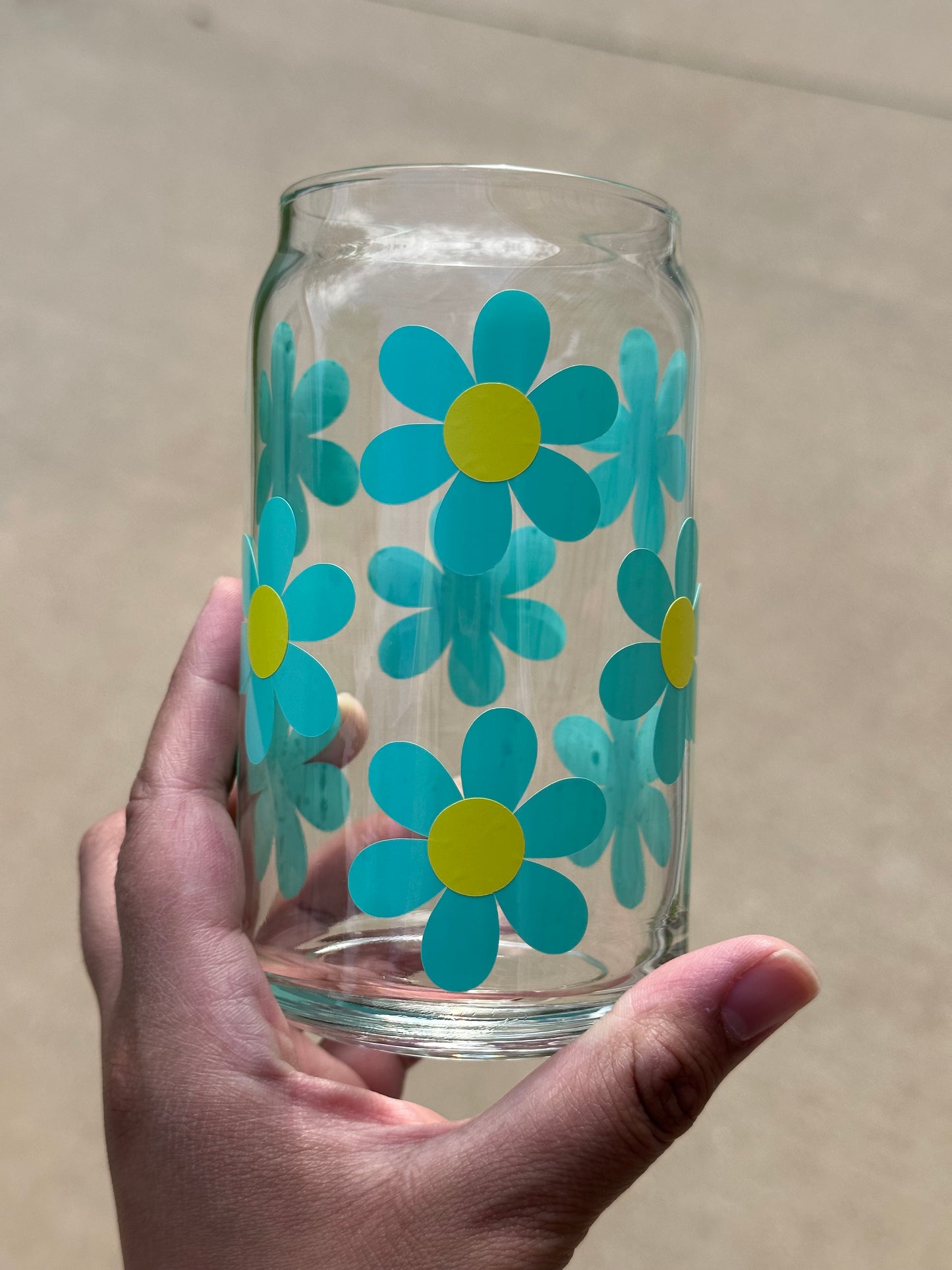 Daisy Glass cup