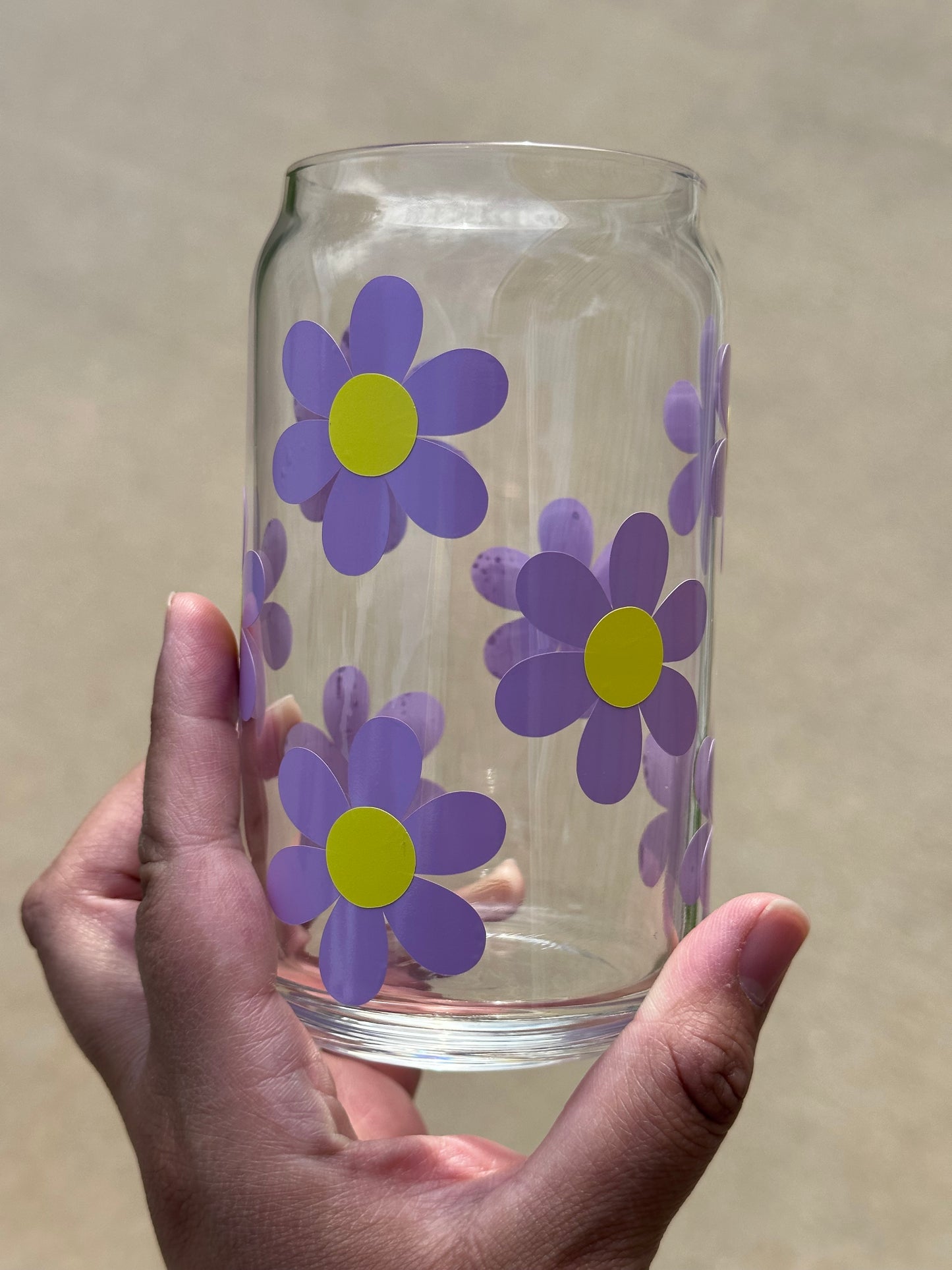 Daisy Glass cup