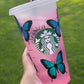 Butterfly Starbucks Cold Cup