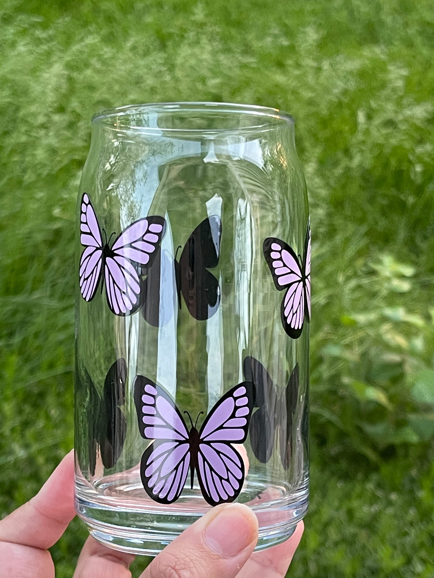 Butterfly Glass can