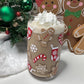 Gingerbread Christmas Glass Cup