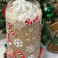 Gingerbread Christmas Glass Cup