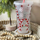 Candy Cane Starbucks Cup