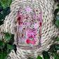 Cherry Coquette Bows Glass Can