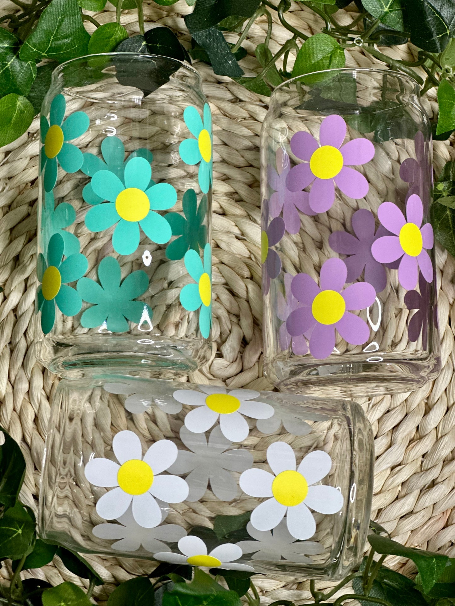 Daisy Glass cup