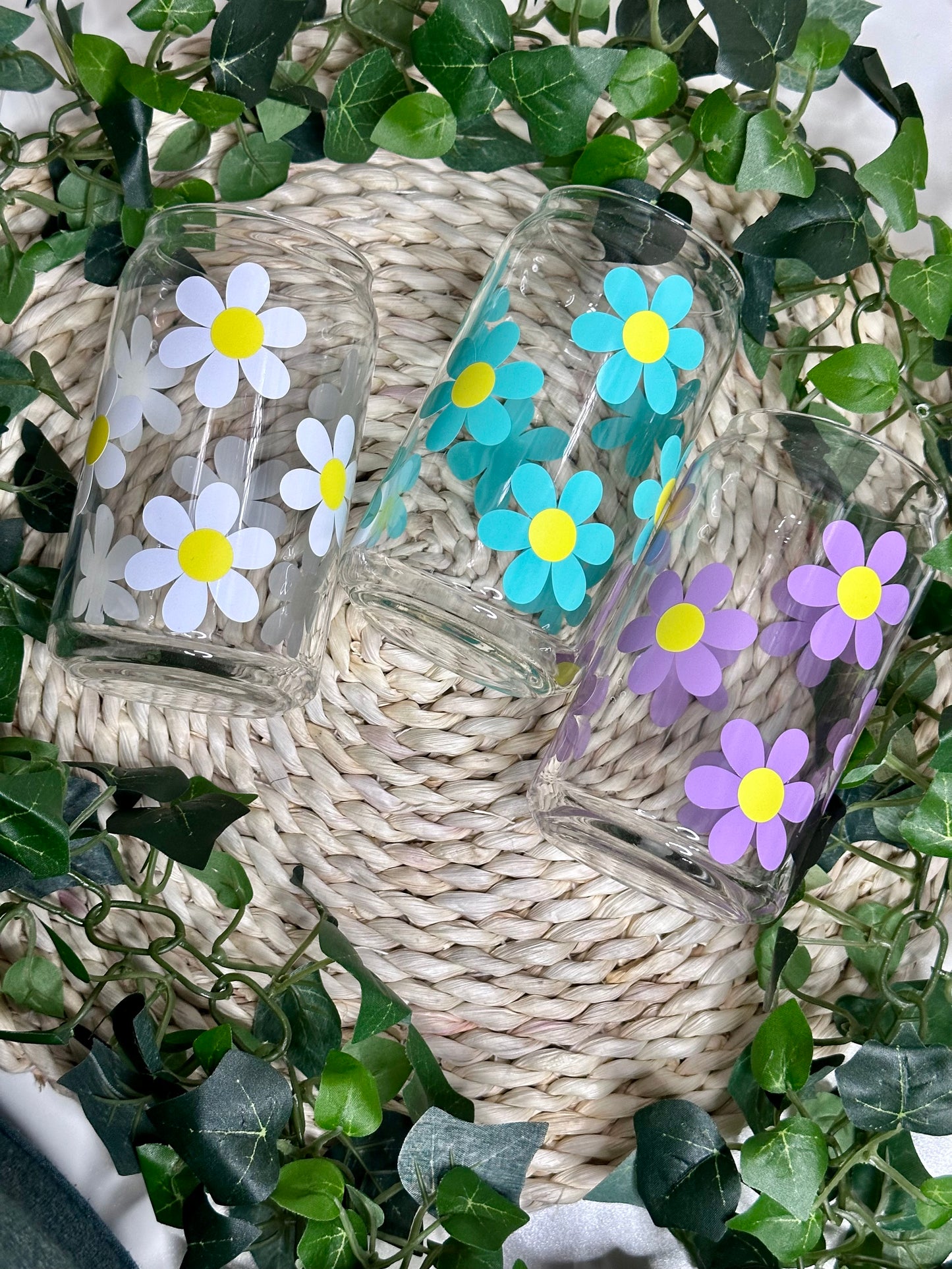 Daisy Glass cup