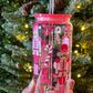 Christmas Pink Nutcracker Glass Cup