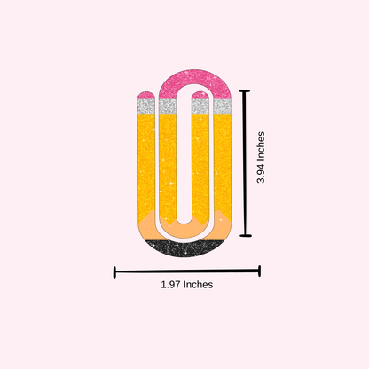 Pencil Jumbo Paper Clip Bookmark