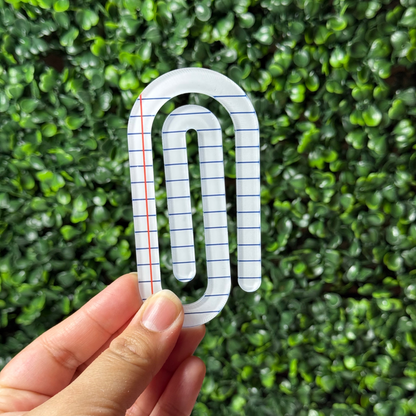 Notebook Jumbo Paper Clip Bookmark