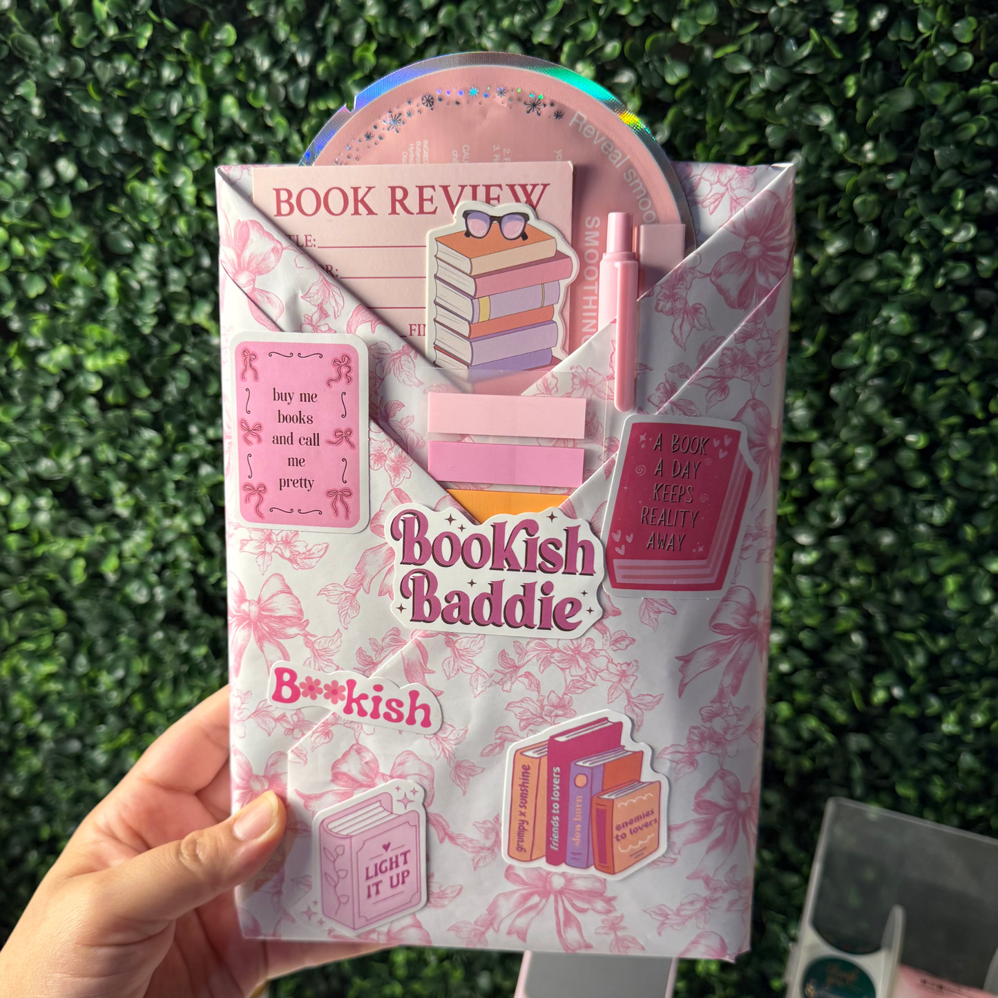 Pink Coquette Blind Date with a Book