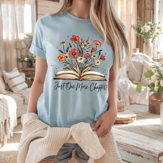 Just One More Chapter Comfort Colors T-shirt