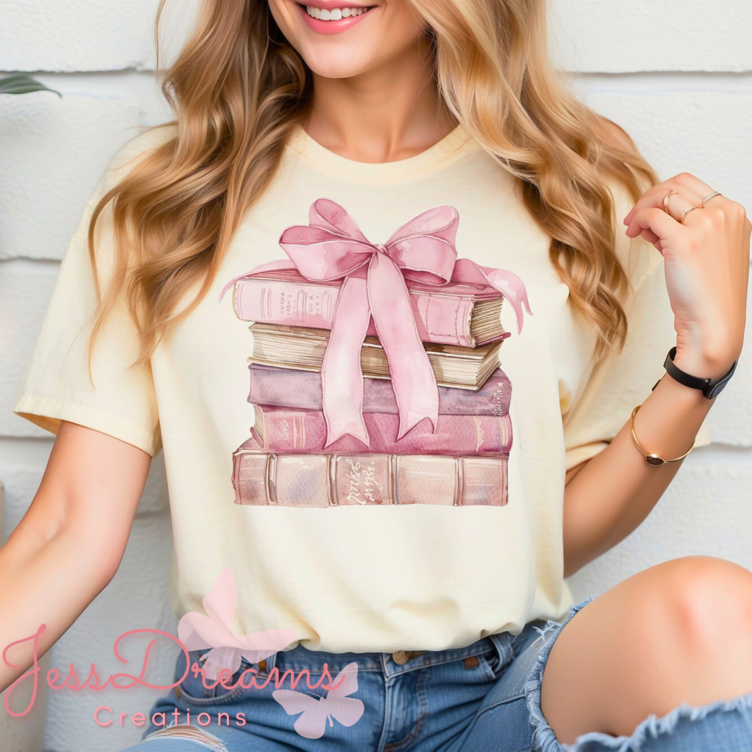 Chic Coquette Bookish Girl T-shirt