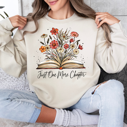 Just One More Chapter Crewneck
