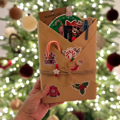 Christmas Theme Blind Date with a Book