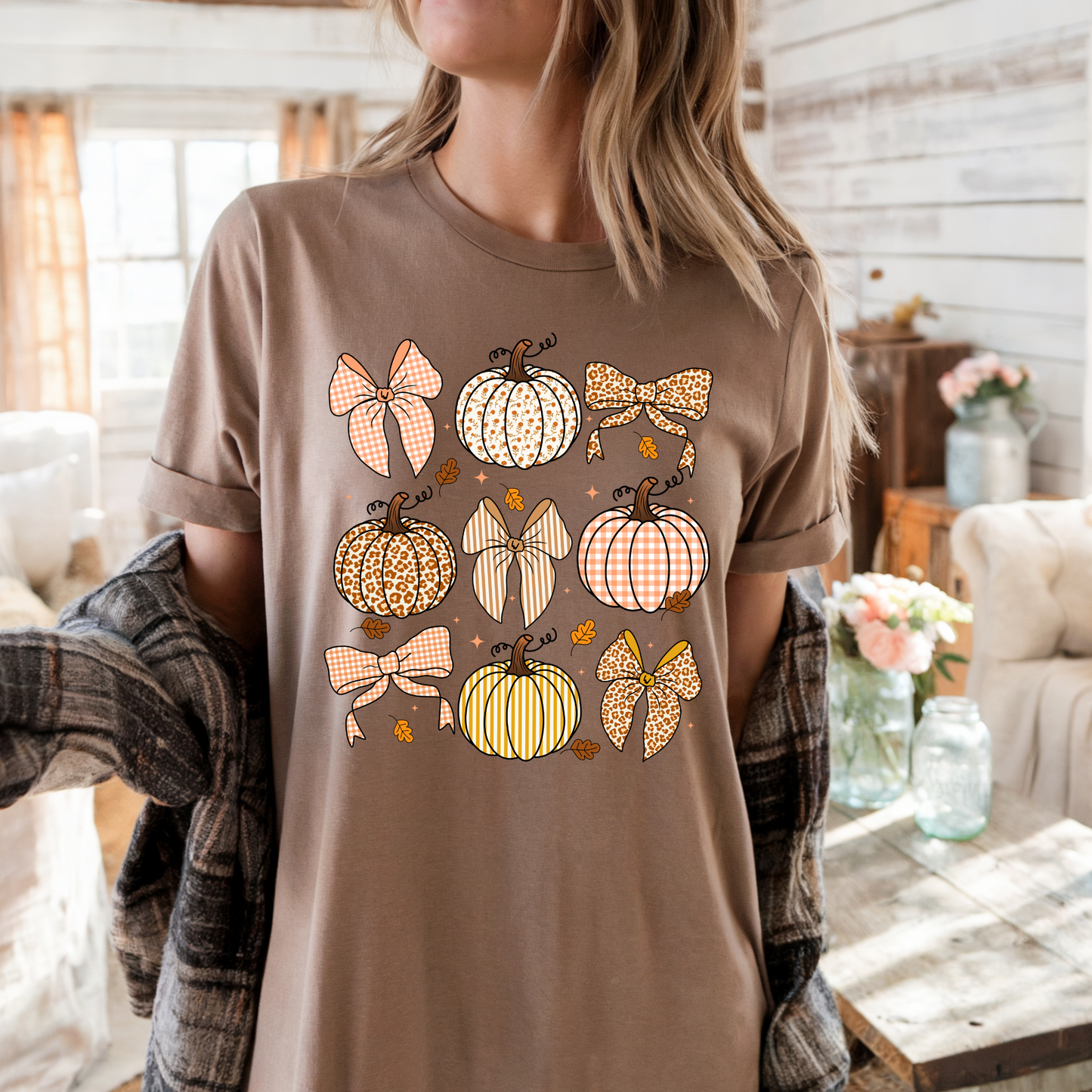 Coquette Pumpkins Comfort Colors T-shirt