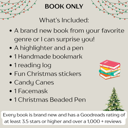 Christmas Theme Blind Date with a Book