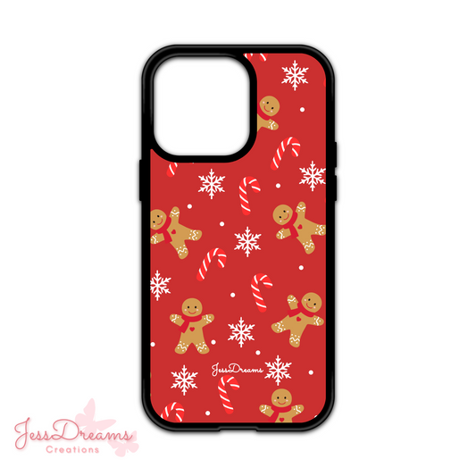 Red Christmas iPhone case