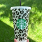 Cheetah Starbucks Cold Cup