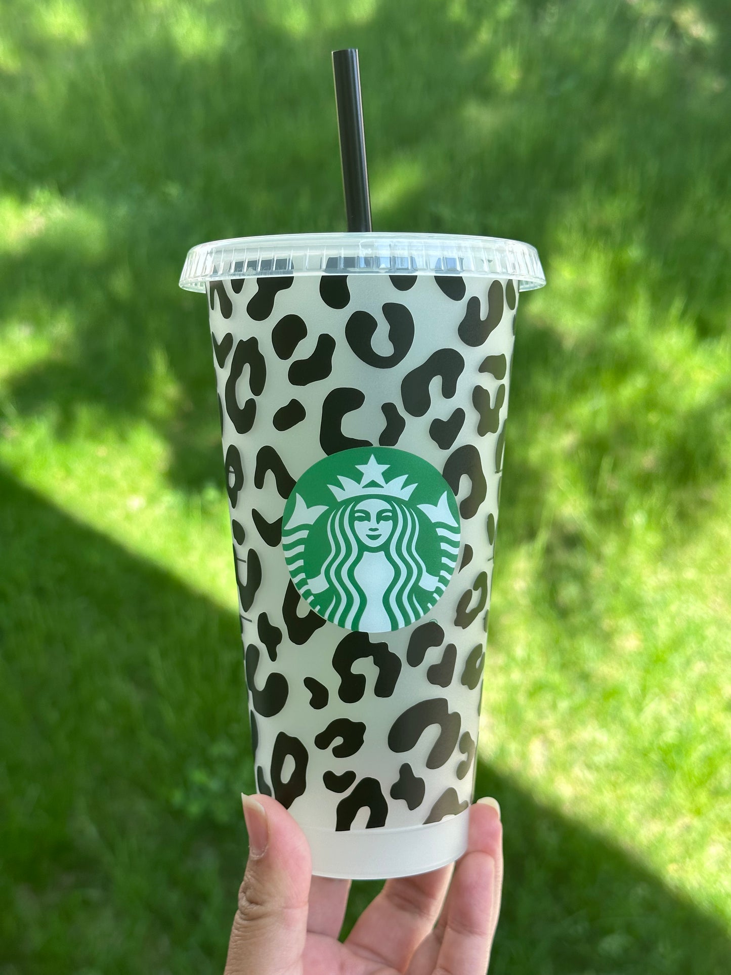 Cheetah Starbucks Cold Cup