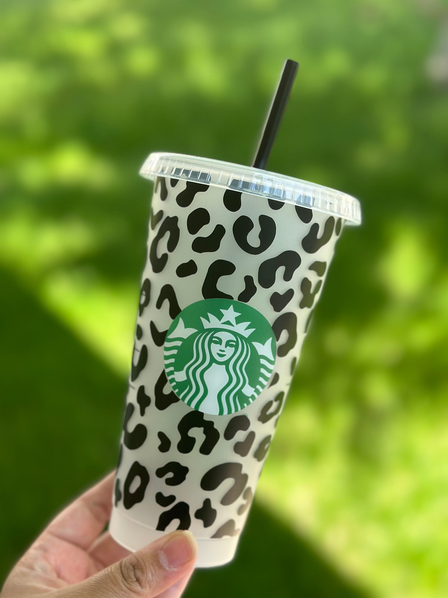 Cheetah Starbucks Cold Cup