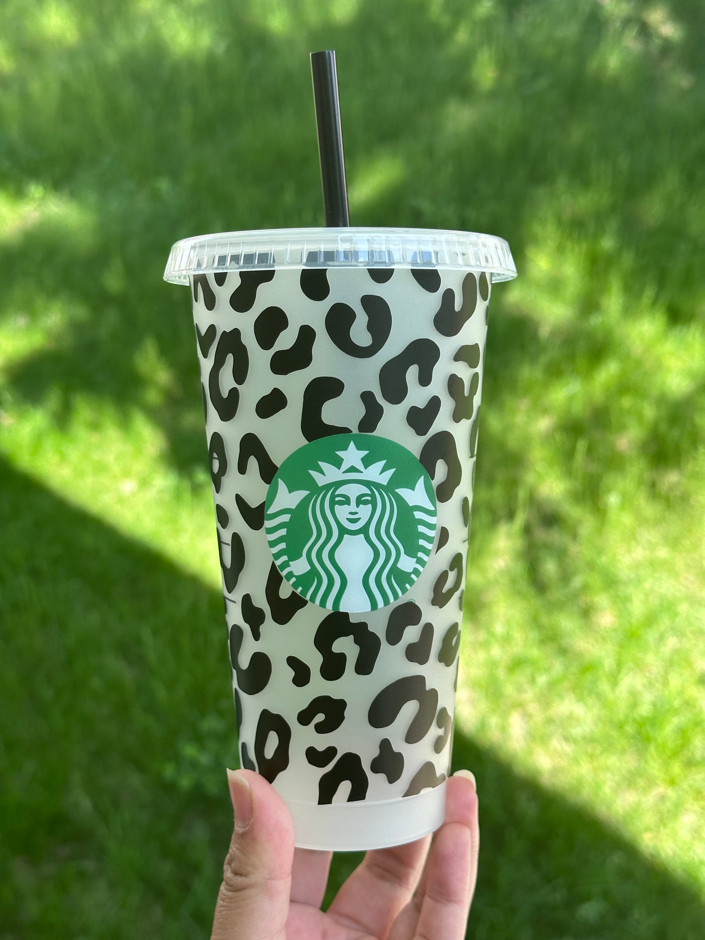 Cheetah Starbucks Cold Cup