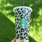 Cheetah Starbucks Cold Cup