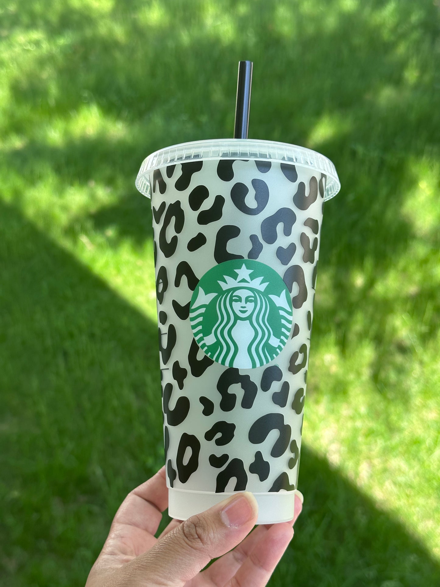 Cheetah Starbucks Cold Cup